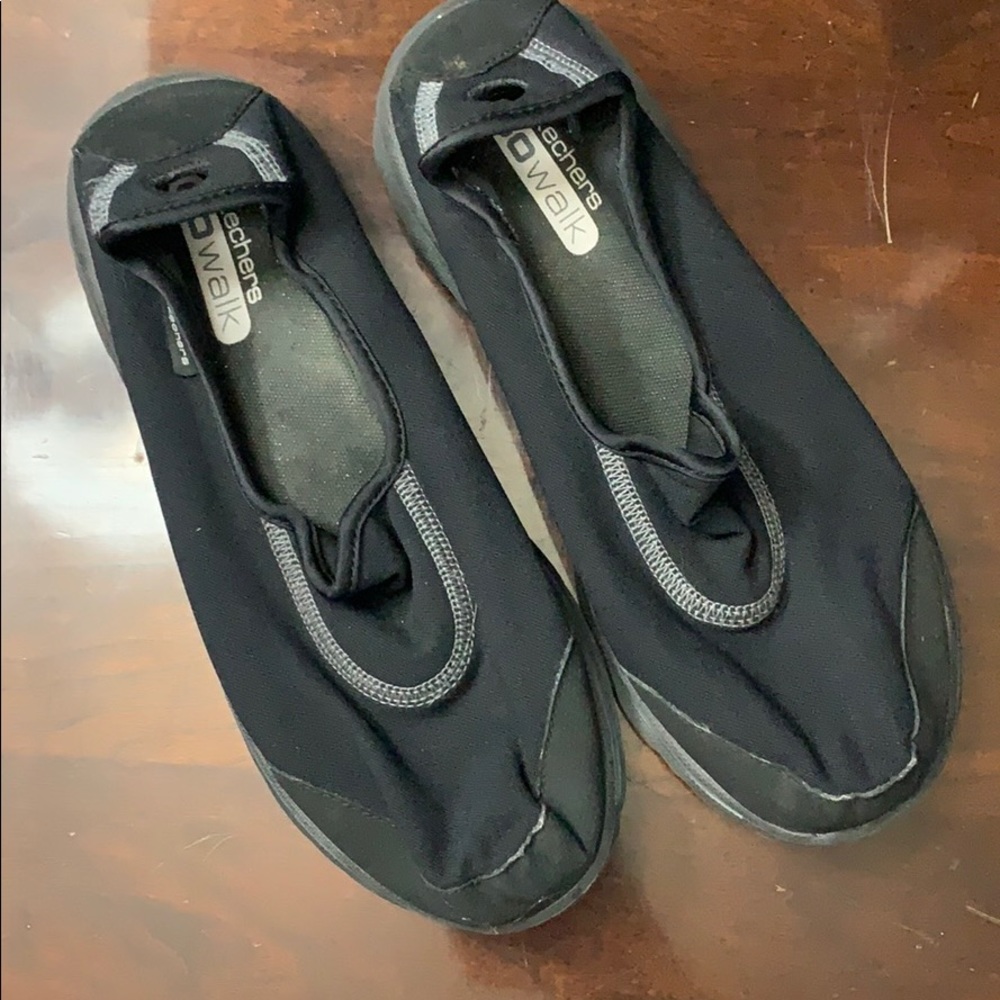 Skechers GoWalk, black, size 9.5